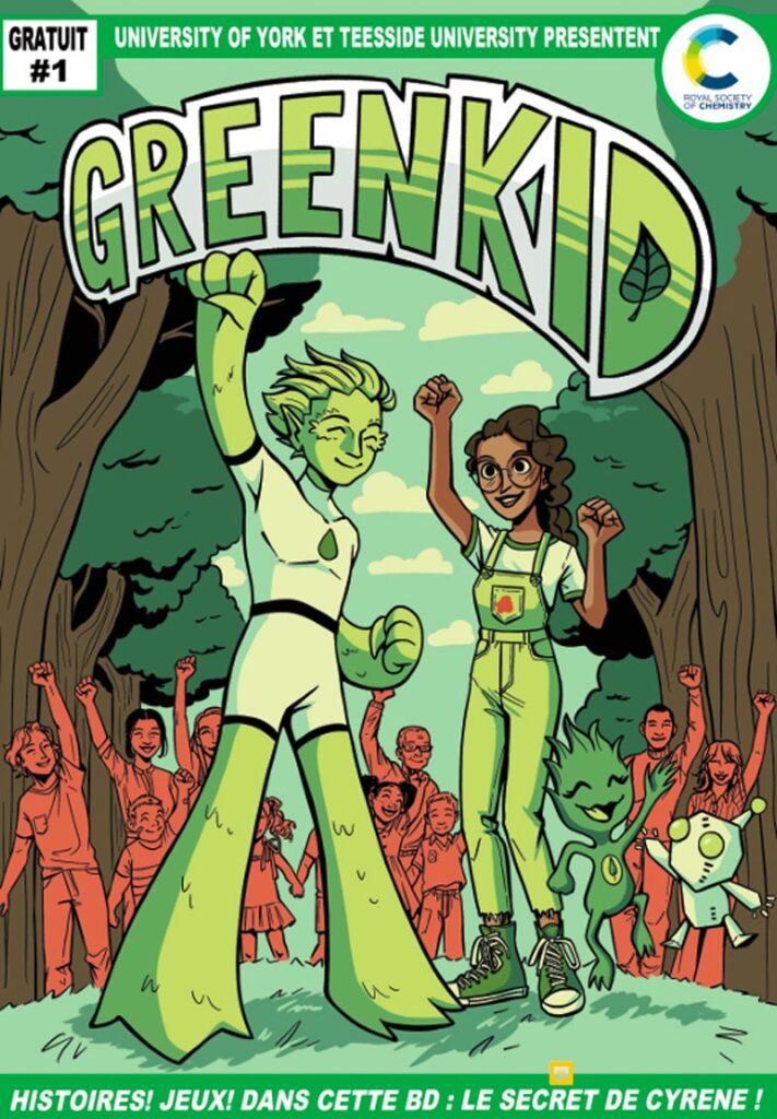 greenkid couverture BD